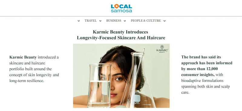 Local Samosa Highlights Karmic Beauty in Its Brand Announcement Roundup