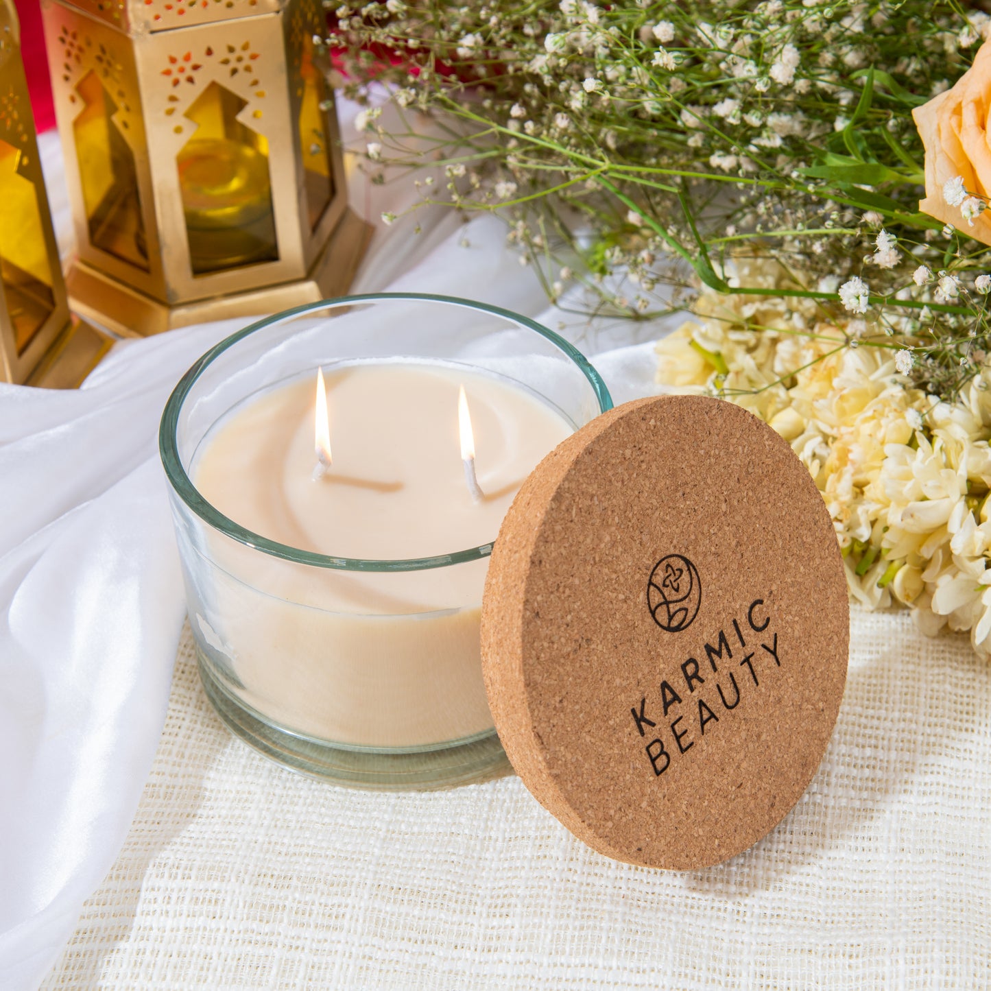 Karmic Beauty 100% Natural Soy Wax Candle