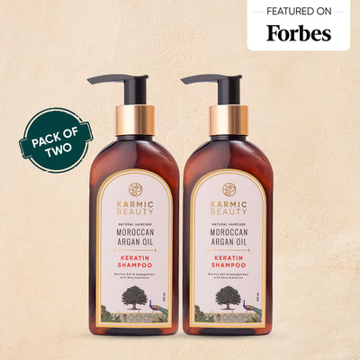 Frizz-Fix Hair Smoothening Shampoo | Salon Grade Formula | 91.8% Naturals (Pack of 2)