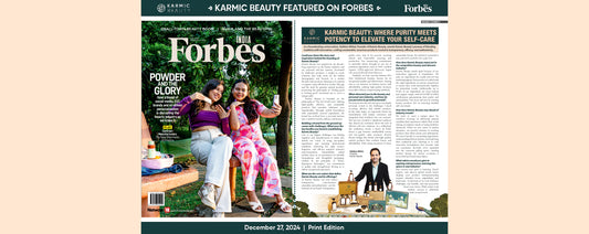 Karmic Beauty Featured on Forbes India