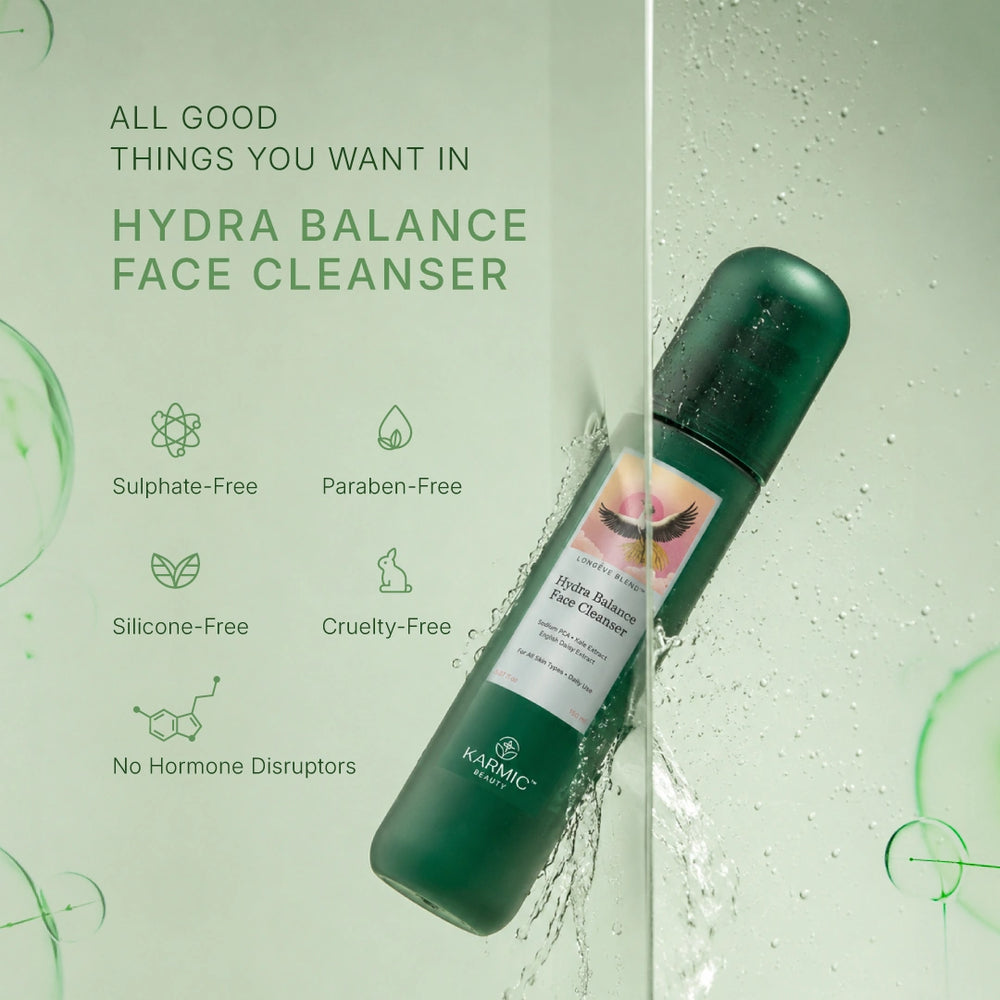Skin Longevity Hydra Balance Face Cleanser Powered by LONGÈVE BLEND™