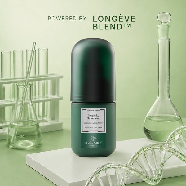 Longevity Sunscreen™ with encapsulated New Gen Filters