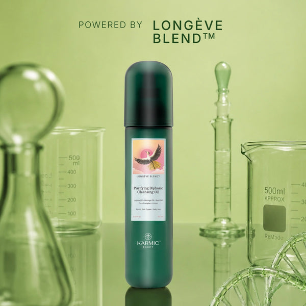 Purifying Biphasic Cleansing Oil Powered by LONGÈVE BLEND™