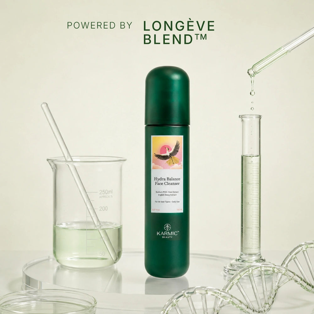 Skin Longevity Hydra Balance Face Cleanser Powered by LONGÈVE BLEND™