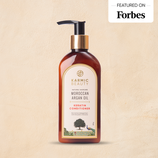 Revitalizing Hair Conditioner with Certified Organic Moroccan Argan Oil & Hydrolyzed Keratin