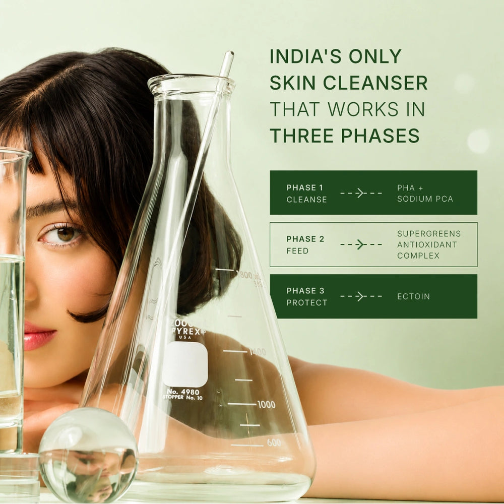 Skin Longevity Hydra Balance Face Cleanser Powered by LONGÈVE BLEND™