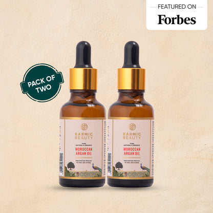 100% Pure, Natural & Organic Moroccan Argan Oil for Hair & Face