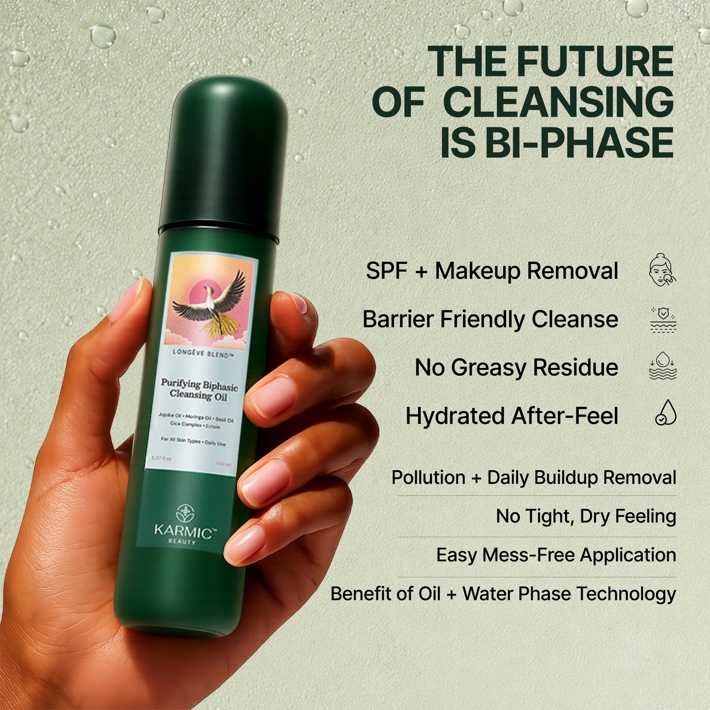 LONGÈVE BLEND™ Purifying Biphasic Cleansing Oil