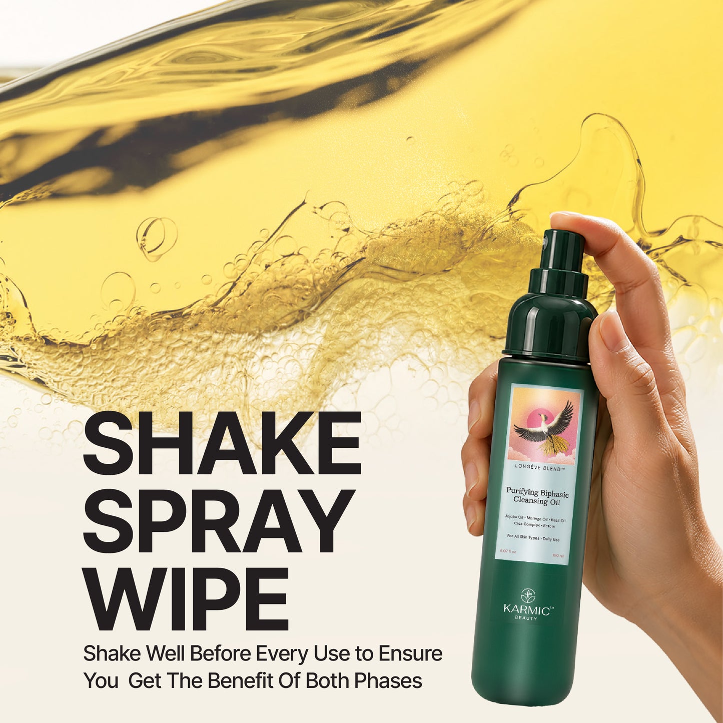 LONGÈVE BLEND™ Purifying Biphasic Cleansing Oil