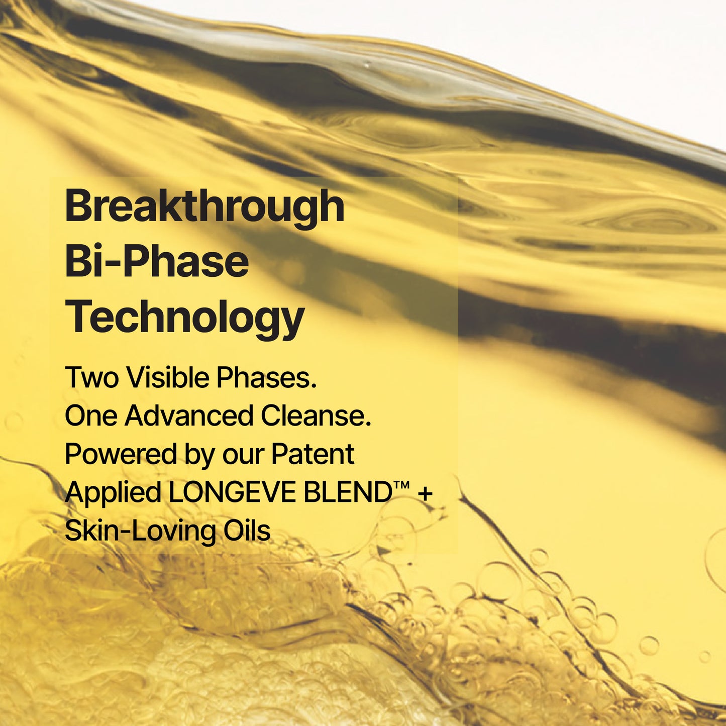 LONGÈVE BLEND™ Purifying Biphasic Cleansing Oil