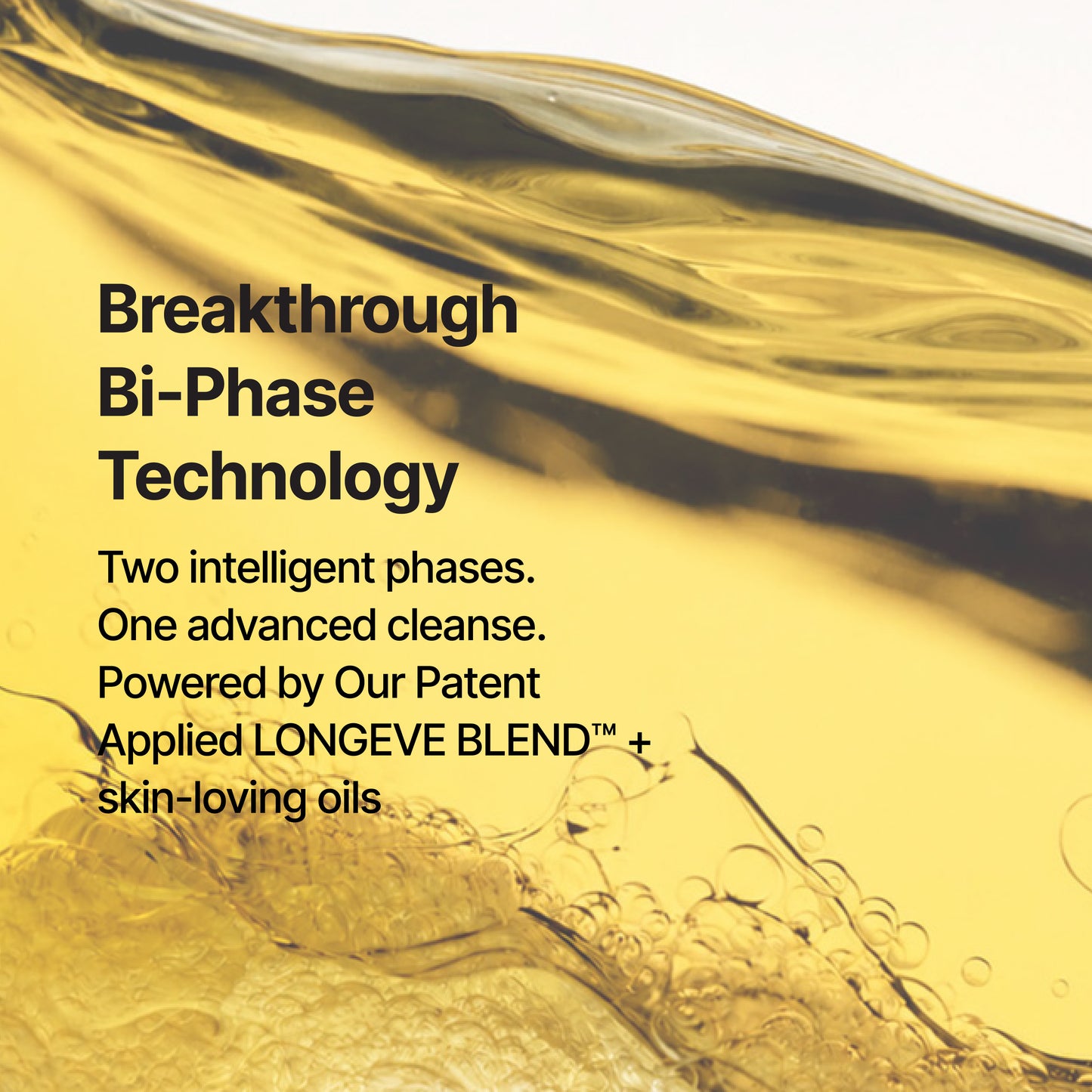 LONGÈVE BLEND™ Purifying Biphasic Cleansing Oil