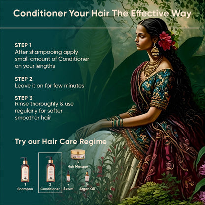 Revitalizing Hair Conditioner with Certified Organic Moroccan Argan Oil & Hydrolyzed Keratin