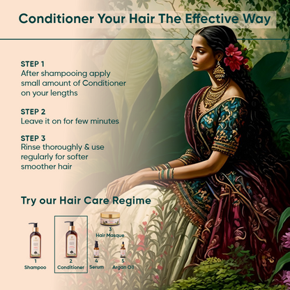 Organic Moroccan Argan Oil & Keratin Hair Conditioner