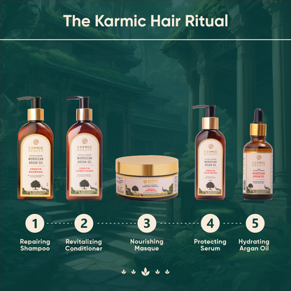 Organic Moroccan Argan Oil & Keratin Hair Conditioner