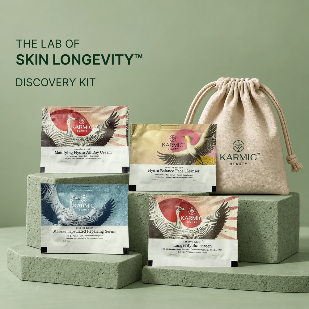 The Skin Longevity Discovery Kit Powered by LONGÈVE BLEND™