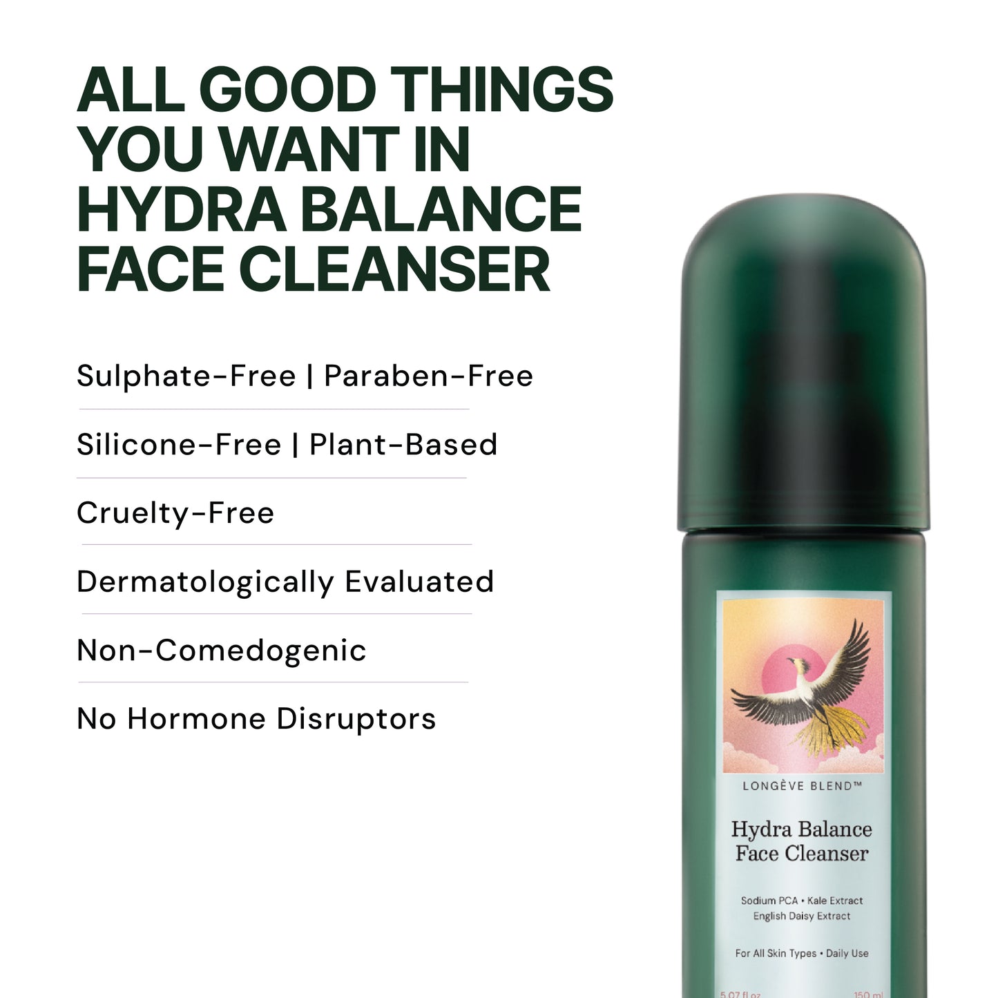 Longeve Blend™ Hydra Balance Gentle Cleanser