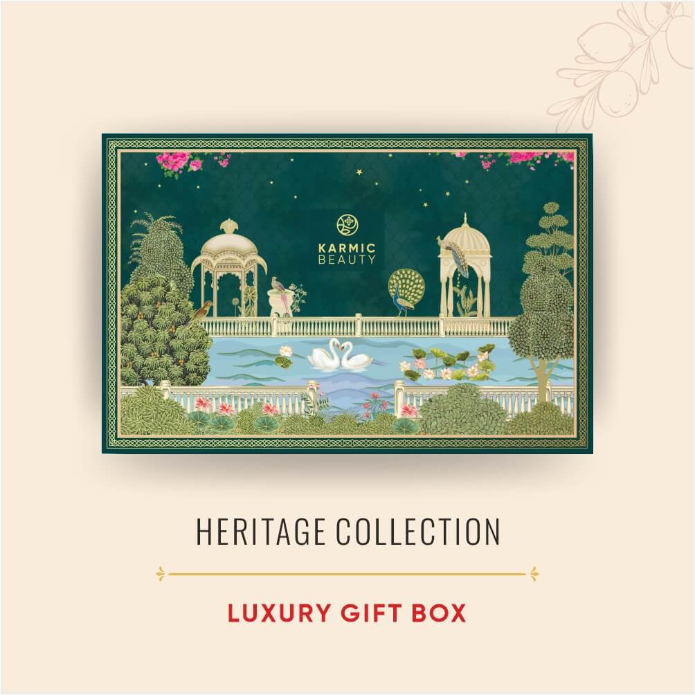 Heritage collection - Luxury gift box for hair care by Karmic Beauty