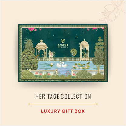 Heritage collection - Luxury gift box for hair care by Karmic Beauty