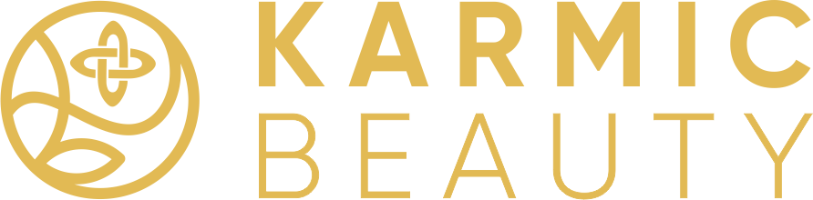 Logo of Karmic Beauty - Embodying our belief in the eternity of natural care, our philosophy embraces a natural and conscious way of living.