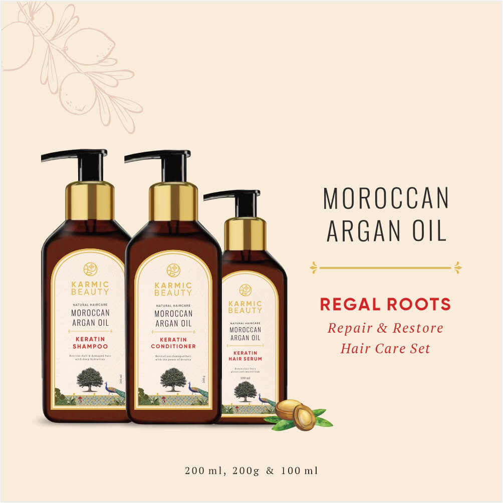 Regal Roots Maharaja All items and their Net Quantity mentioned. Shampoo - 200ml, Conditioner - 200gm and Hair Serum - 100ml