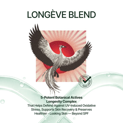 Longevity Sunscreen Spf 50 PA++++ with Photobiome™ Complex & ENCAPSULATED New Generation Filters