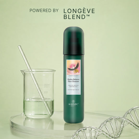 Skin Longevity Hydra Balance Face Cleanser Powered by LONGÈVE BLEND™