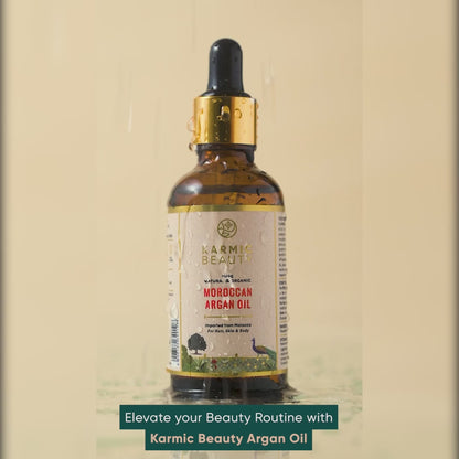 Organic Moroccan Argan Oil for Hair, Face & Body