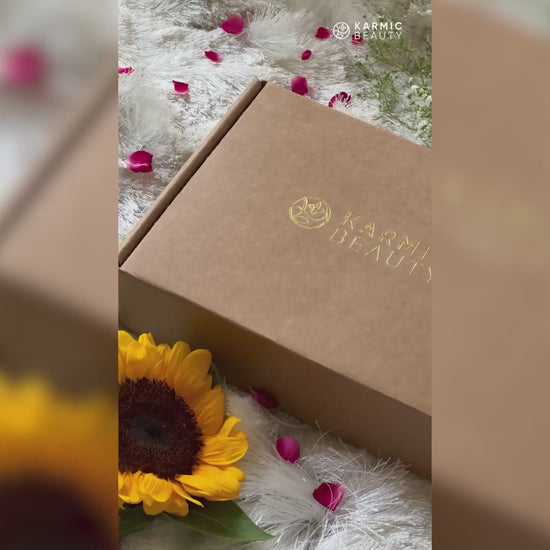 Karmic Beauty Hair Care set unboxing and product video