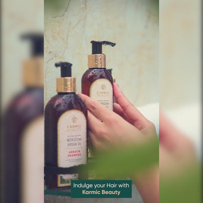 Organic Moroccan Argan Oil & Keratin Hair Conditioner