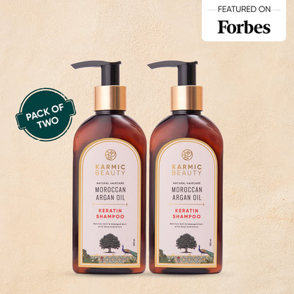 Frizz-Fix Hair Smoothening Shampoo | Salon Grade Formula | 91.8% Naturals (Pack of 2)